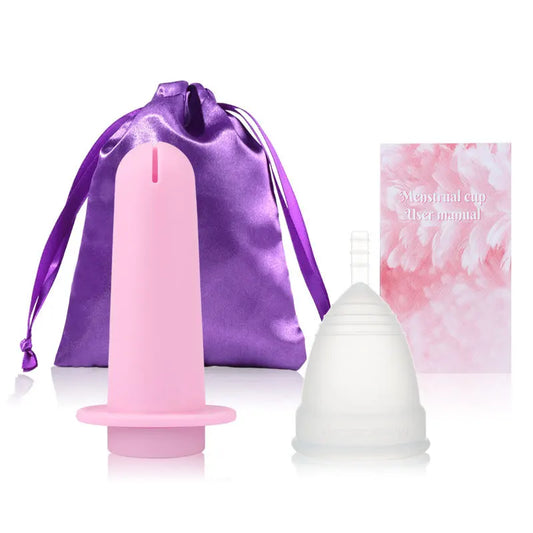 Silicone Menstrual Cup Booster Easy To Use Silicone Cup Women's Menstrual Supplies Menstrual Cup Booster Women's Health Care 생리컵