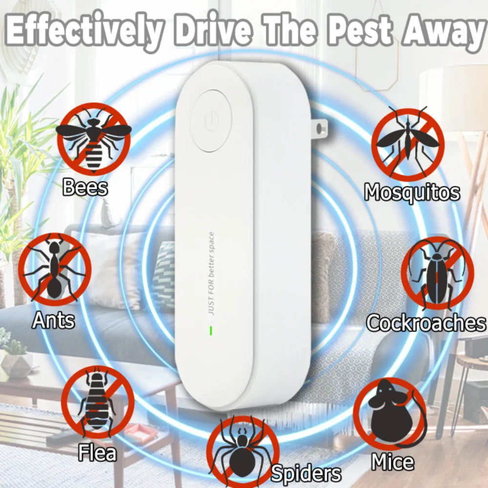 Electronic Mosquito Repellent Multicolor 1PCS Pest Control Ultrasonic Insect Repellent Mice Spider Cockroach Insecticide