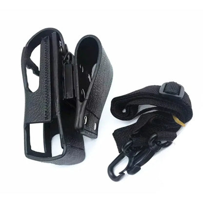 Soft Leather Swivel Belt Loop Carry Case Holster for Motorola MTP3100 MTP3150 MTP3200 MTP3250 MTP3500 MTP3550 Portable Radio