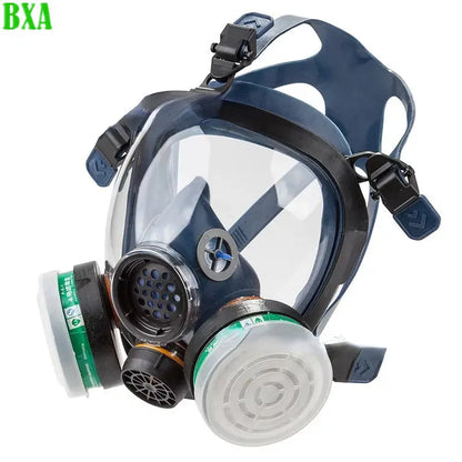 Protection Industrial Painting Spraying Respirator S100x Gas Mask Safety Glasses Work Filter Anti Dust Full Face Mask Reusable