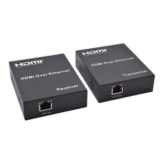 200M HDMI Extender - Single Cat5e/Cat6 Ethernet Cable - High Definition Transmitter - HDMI Network Extender - One Transmitter Mu