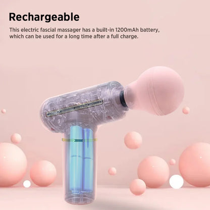 Electric Portable Body Shaping Massage Gun Deep Tissue Muscle Massager Muscle Relax For Body Back Relaxation Fitness Slimming