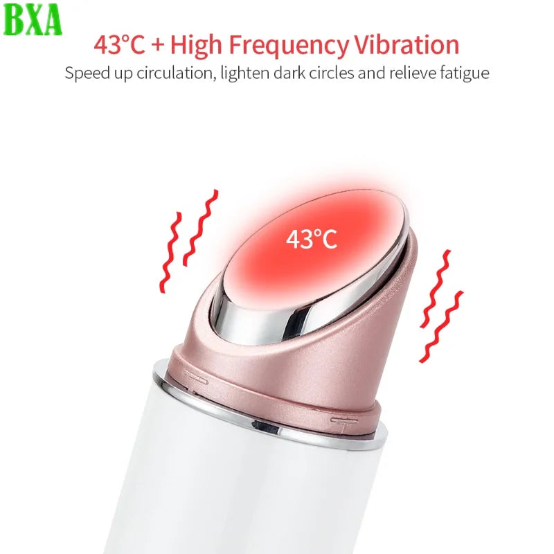 Multifunctional Eye Massager LED Photon Treatment High Vibration EMS Heating Facial Massager Skin Lifting Anti-wrinkle Tool