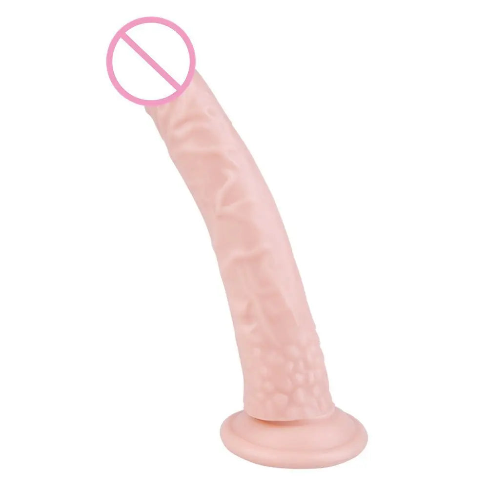 1PCS Multicolor Fantasy 8.26″ Long Dildo Butt Plug Dildo G-Spot Stimulator Masturbator Sex Toys for Women