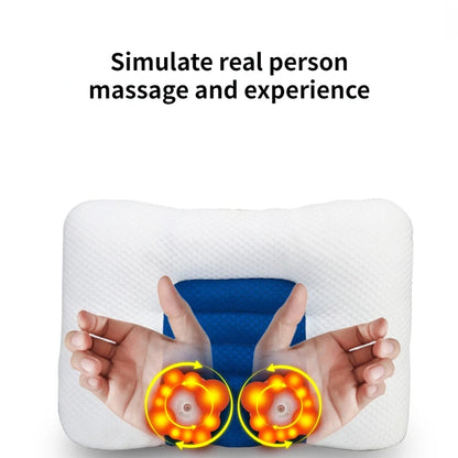 Electric Massage Pillow Heating Neck Shoulder Shiatsu Kneading Multifunctional Full Body Back Device Cervical Health Massageador