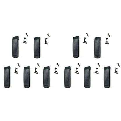 10PCS SBR-14Li Belt Clip with Screws for Yaesu VX8R VX-8R VX-8DR FT-1DR FT-2DR Radio SHB-13 FNB-101Li 102Li Li-ion Battery