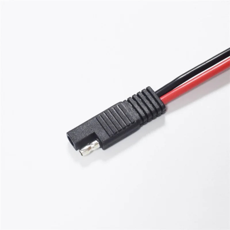 1015/12AWG Copper Wire Assembly with Screw Hole and Dust Cap Power Cord SAE Socket Box Cable 30cm