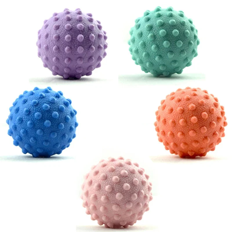 Durable TPE Spiky Massage Ball Trigger Point Sport Fitness Hand Foot Pain Relief Plantar Fasciitis Reliever Hedgehog 5cm Balls