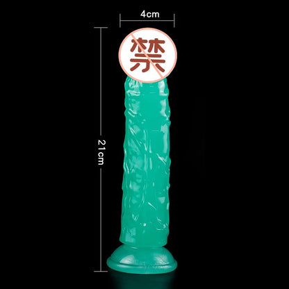 1pc Luminous Simulation Dildo Realistic Penis For Women with Suction Cup XL Thick Couple Erotic Sex Anal Adult Toys for Men Toy