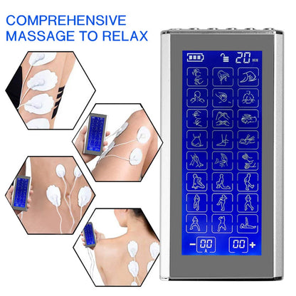 Physiotherapy Pulse Body Massager Household 24 Modes EMS  Electric Muscle Therapy Stimulator 4 Output Channel TENS Unit Machine