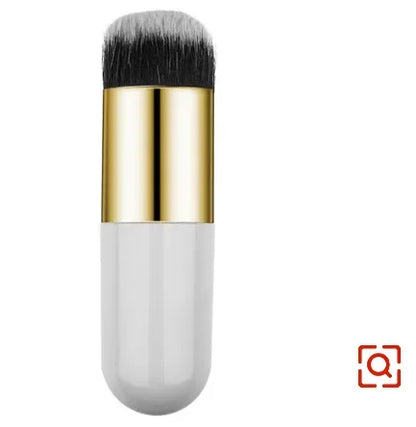 New Fashion Chubby Pier Foundation Brush Flat Cream Makeup Professional Brushes  Cosmetic Brush highlight brush loosepowder brus