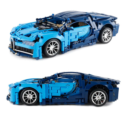 1388PCS MOC Technical Super Speed Bugattied Sport Car Building Blocks Assemble Bricks Racing Vehicle Toys Gifts for Adult Friend