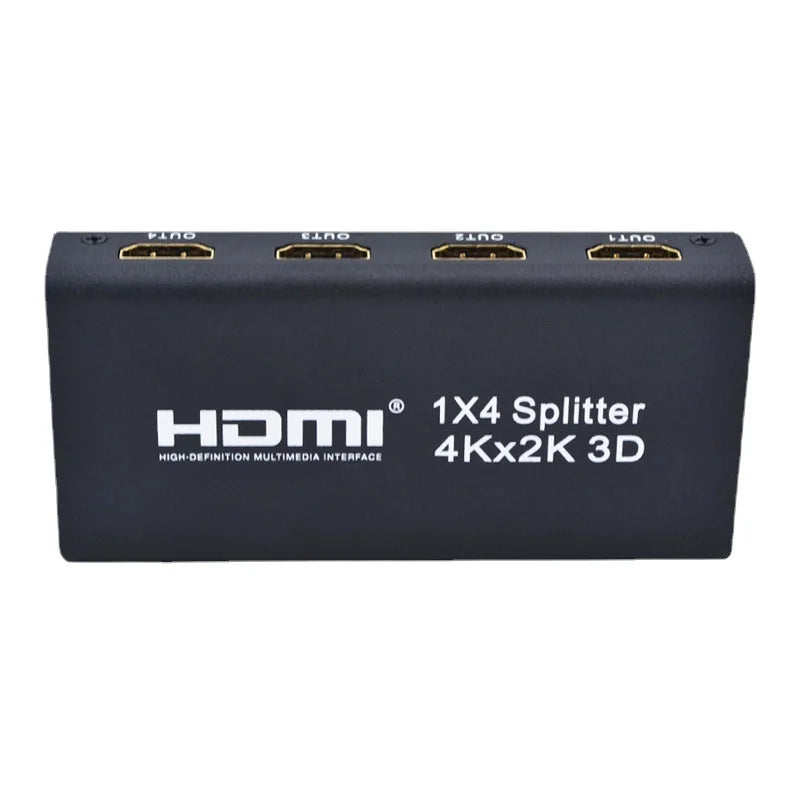 4K*2K HDMI Splitter - 1X4 HDMI Distribution Amplifier, High Definition, 3D Support, 1 Input 4 Output