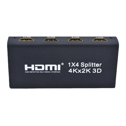 4K*2K HDMI Splitter - 1X4 HDMI Distribution Amplifier, High Definition, 3D Support, 1 Input 4 Output