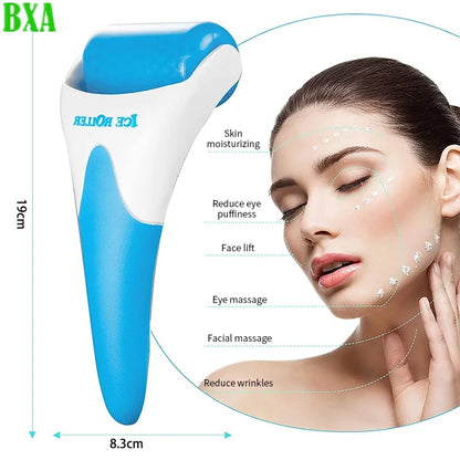 BXA 1Pc Face Roller Cool Ice Roller Massager Skin Lifting Tool Face Lift Massage Anti-wrinkles Muscle Relax Face Skin Care Tools