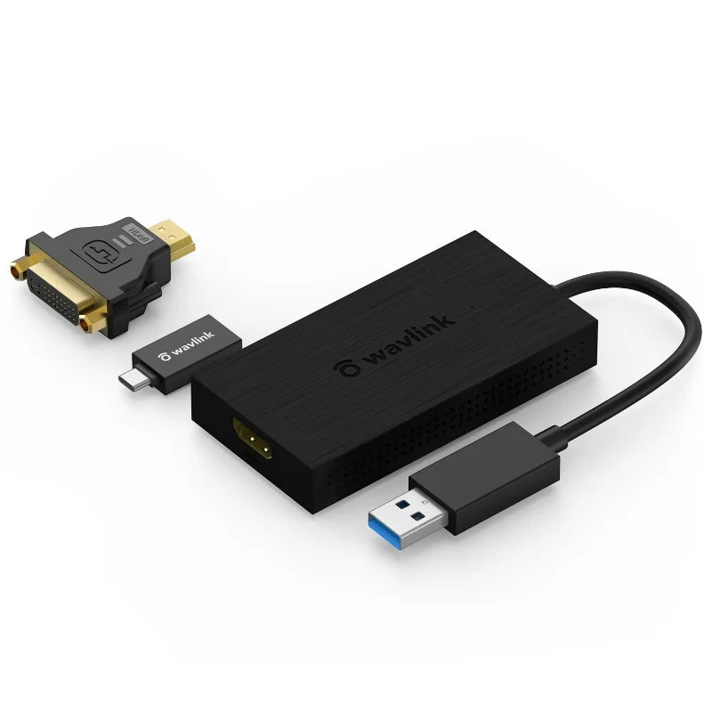 USB 3.0 To HDMI Adapter, External Graphics Card, 4K HDMI Output