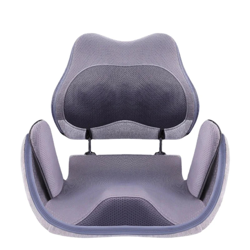 8D Electric Massage Cushion Pelvic Instrument Hip Lifting Multifunctional Waist Massager Household Electric Folding Kneading