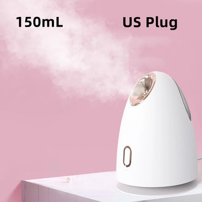 NEW 150mL Large Facial Steamer Hot Nano Spray Facial Moisturizing Skin Care Humidifier Nano Facial Spray Facial Spa Spray