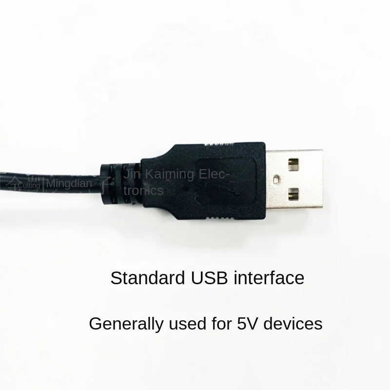 1m USB To DC4.0*1.7 Male Power Cable, 5V3A, Full Copper, DVD Round Tip, Sony PSP Interface