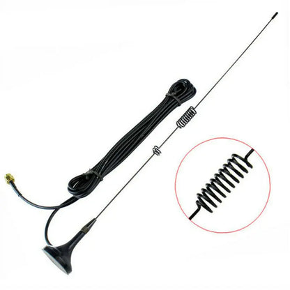 UT-106 Dual Band 144/430MHz Magnetic Mounted Vehicle Car Antenna UT106 SMA-Female for BAOFENG UV-5R UV-3R TG-UV2 Two Way Radio