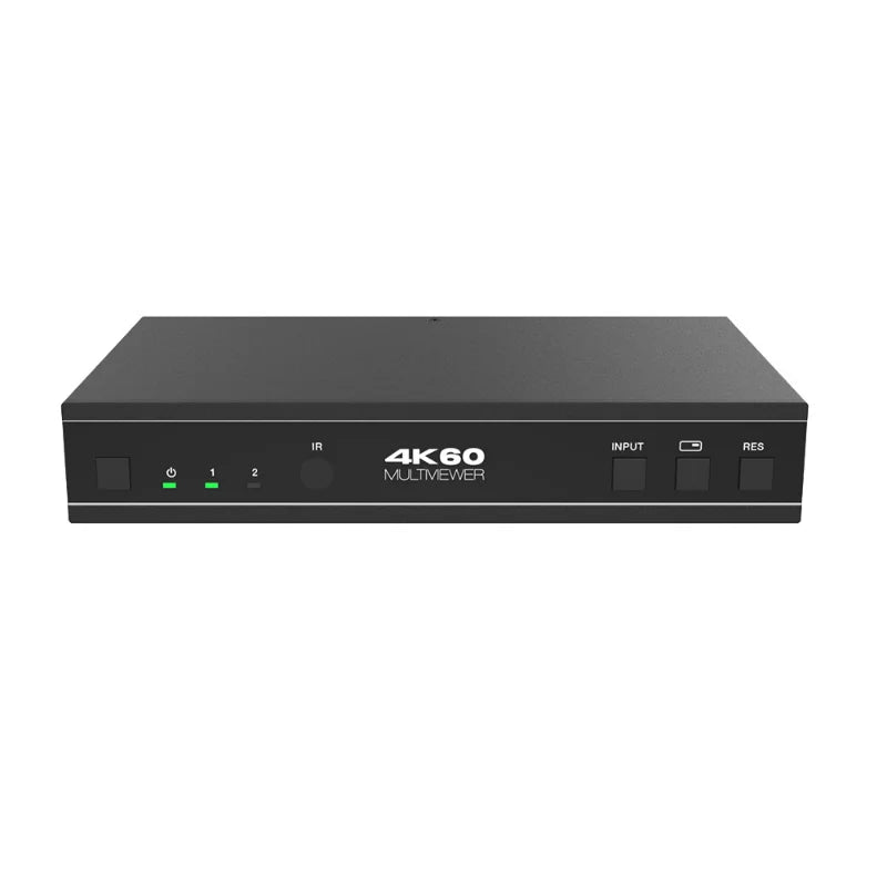 4K60Hz 2x1 Seamless Ultra HD Video Switcher - Multiviewer UHD Video - 2 Screens