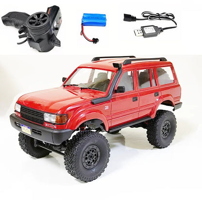 WPL C54-1 4WD 2.4G Off-road Car  Remote Control Car RC Crawler  Buggy Moving Machine Kids Battery Powered Cars Boys Gift