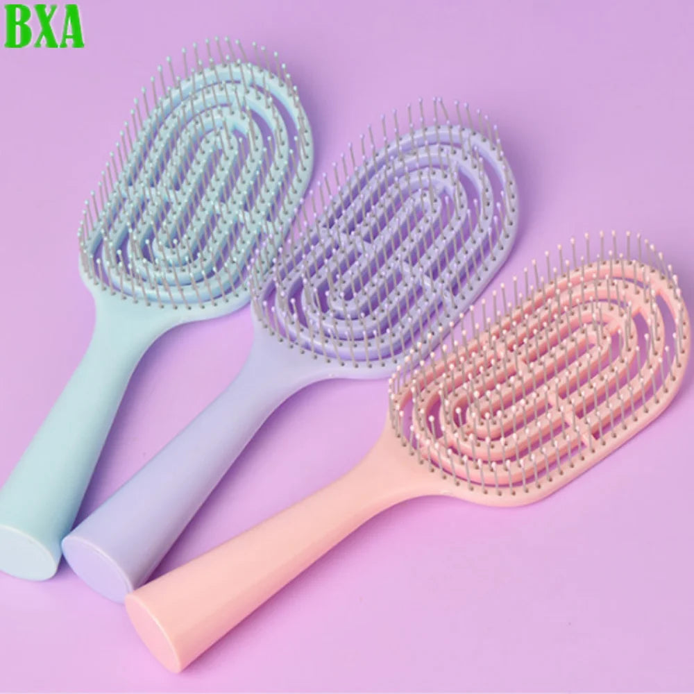 1pc Hair Comb Brush Head Scalp Massage Detangler Curly Wet Dry Thick Wavy Hair Brush Accessorie Salon Hairdressing Styling Tools