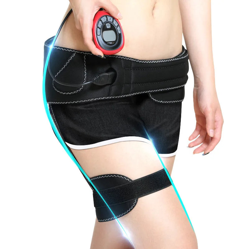 Hip Trainer Waist Massager Female EMS Buttocks Toner Bottom Lifting Slimming Belt Leg Fat Burner Rechargeable Muscle Stimulator