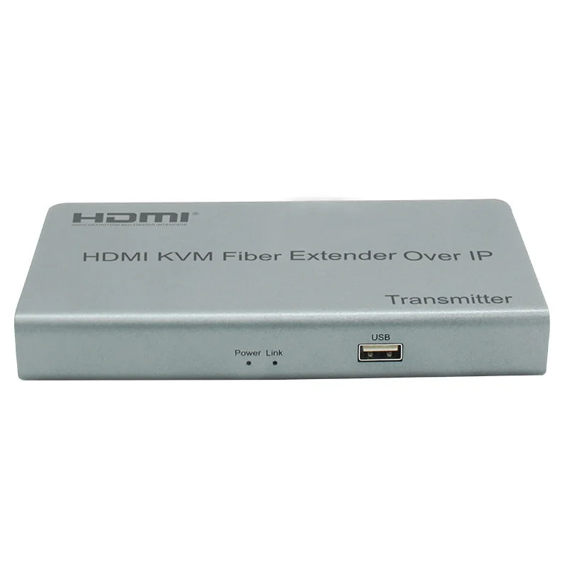 4K Extender - KVM HDMI Extender 20KM, HD Transmitter and Receiver, IP Fiber Extender