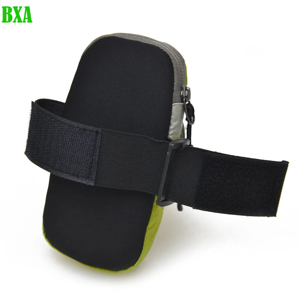 5.5 Inch Running Mobile Phone Arm Bag With Earphone Hole Sports Arm Bag Outdoor Fitness Arm Cover Arm Bag Waterproof Wrist Bag