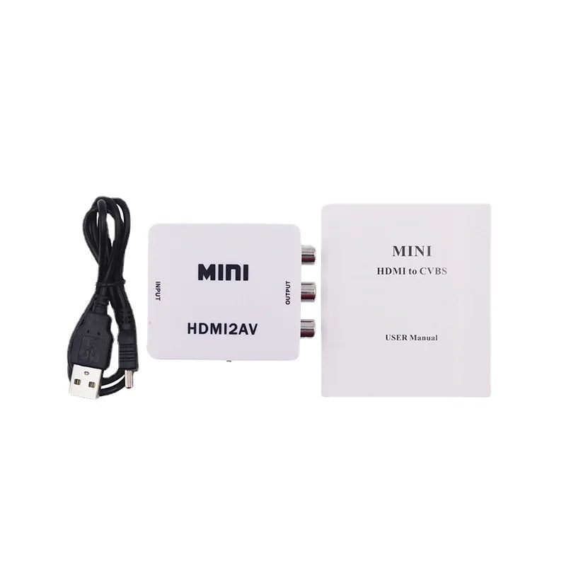 Aoyu Era MINIHDMITOAV Mini HDMI to AV HD Converter HDMI2AV