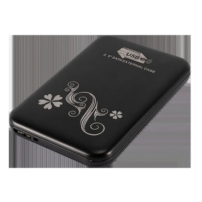 USB 3.0 Hard Drive Enclosure - 2.5" SATA Mechanical HDD Case for Notebook, External Metal Mobile Hard Disk Box