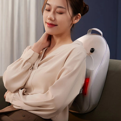 Lumbar Massager Office Car Cushion Hot Compress Lumbar Massager Back Home Multi-function Massage Lumbar Massager