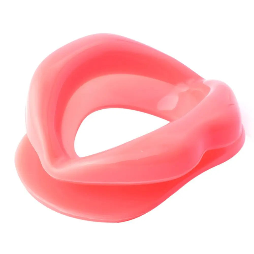 Silicone Full Lip Plumper Enhancer Tool Rubber Face Lifting Lip Trainer Mouth Muscle Tightener Face Sagging Correction Massage