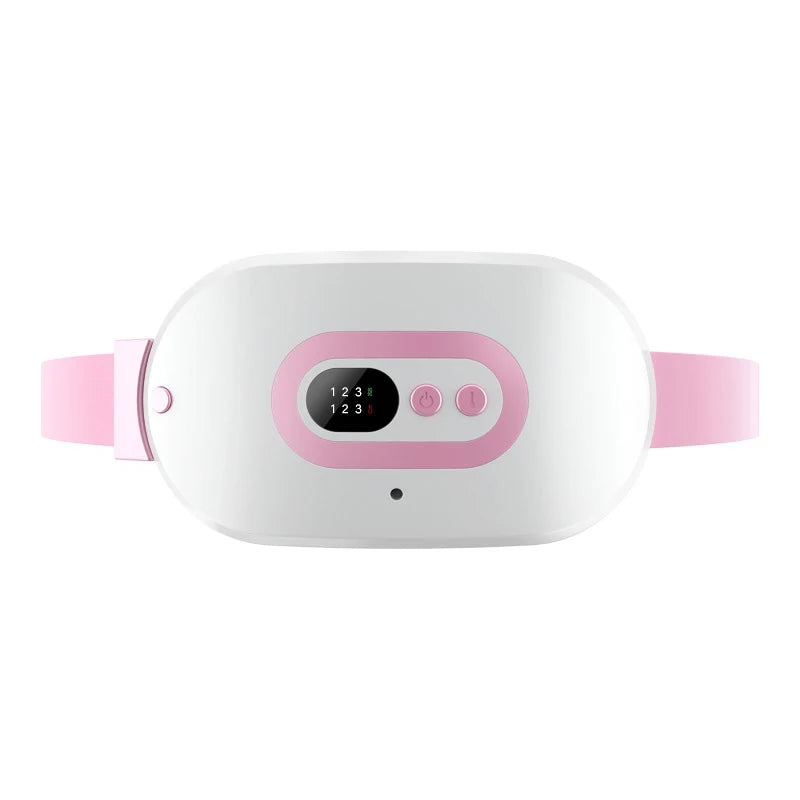 Electric Infrared physiotherapy Warm Uterus Belt Rechargable Heating Uterus Belt Postpartum Recovery Acupoints Vibrating Massage