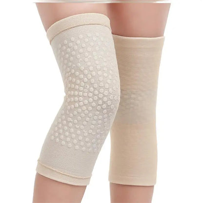 Knee Warmer Strap Arthritis Muscle Relax Joint Injury Recovery Knee Warmer Strap Massage Leg Warmer 1 Pair of Support Knee Pads