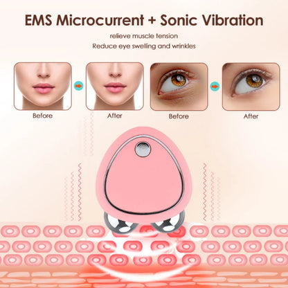 Skin Tightening Rejuvenation Beauty Charg Facial Anti Wrinkle USB EMS Facial Massager Microcurrent Face Lifting Machine Roller