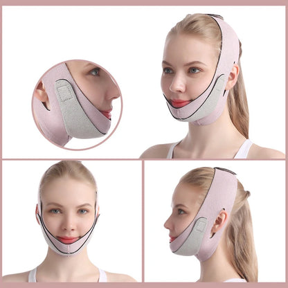 V-line Facial Shaper Elastic Facial Slimming Bandage Chin Cheek Lifting Belt Facial Skin Care Beauty Tool Facial Massage Belt