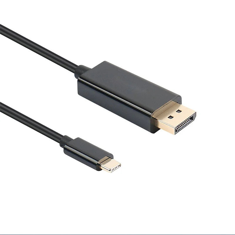 Type-C To DisplayPort 1.8M High Definition Adapter Cable, 4K*2K Support, USB 3.1 To DP