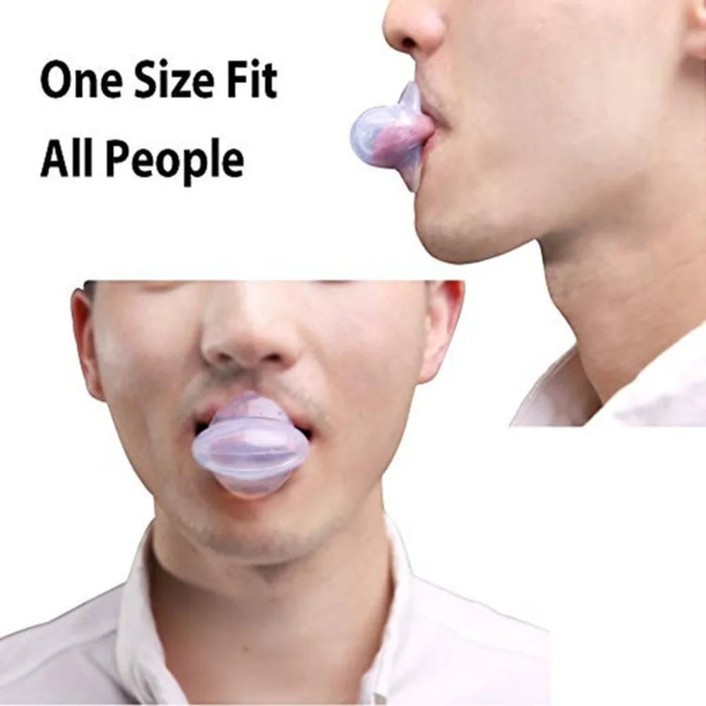 1PC Medical Silicone Anti-snoring Device Aid Snoring Device Anti-snoring Tongue Protector Anti Snoring Mouthpiece