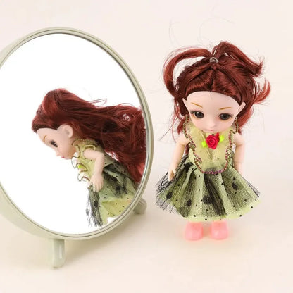 1pcs Random Style 6 Inch Doll Gift Box Girl Realistic Simulation Joint Movability Of Family Toys