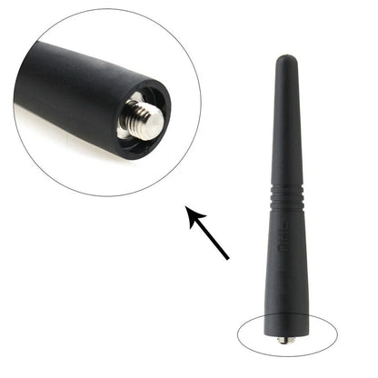 10PCS 9cm UHF 400-470Mhz/330-390MHz/VHF 136-174MHz Stubby Antenna for Motorola GP338 GP328 GP3188 GP68 GP88 HT1250 EP450 Radio