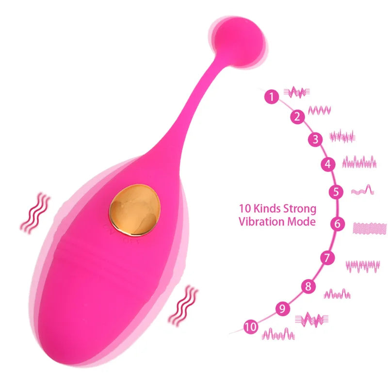 Wireless Remote Control Vagina Vibrator Adult Female Nipple Clitoris Massager Love Eggs Vibrato Masturbator Sex Toy for Women