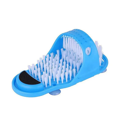 2pcs Plastic Shower Foot Scrubber Massager Cleaner Spa Exfoliating Washer Wash Slipper Bathroom Foot Brushes Remove Dead Skin