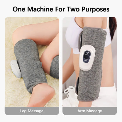 1PCS Arm Calf Muscle Muscle Relax Device New Electric Leg Massager Wireless Automatic 3 Modes Air Pressure Compression Massager