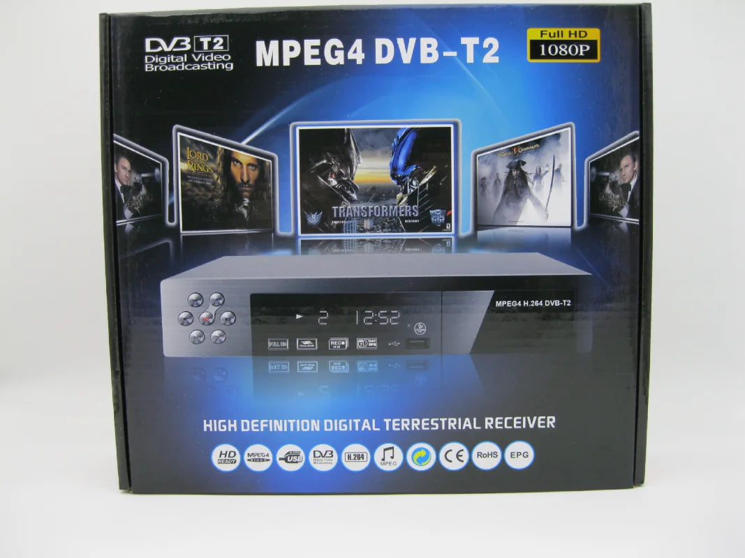 8902 HD DVB-T2 STB - High Definition T2 Receiver for Europe, Malaysia, Thailand, Vietnam - Hot Selling