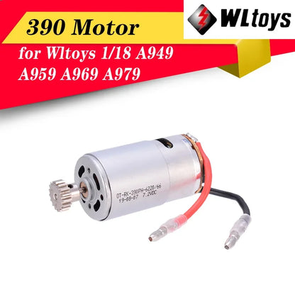 WLtoys Weili Accessories A959 Remote Control Racing 390 High-speed Motor A949 K929 A969 Motor Accessories