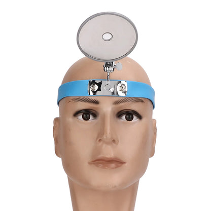 Forehead Viewfinder Adjustable Frontal Mirror Reflector Ear Nose Throat Checking Medical Mirrors Frontal Mirrors Otolaryngology