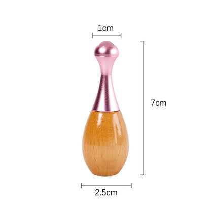 1pcs Gourd Shaped Natural Jade Gourd-shaped Eye Massager Eye Body Shoulder Neck And Back For Face Microniddle Roller Face GuaSha