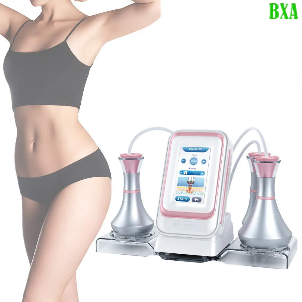 New 5D Sculpture Instrument 3 in 1 80K Ultrasonic Slimming Machine Rejuvenation Multi-polar Radio Frequency Skin Tightening